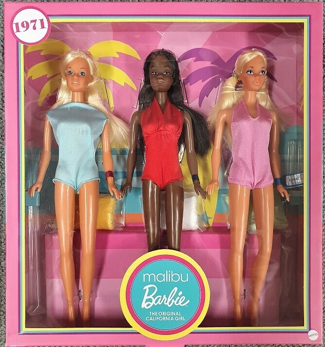 Malibu Barbie &amp; Friends Gift Set.