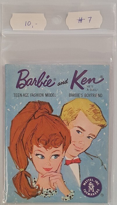 Booklet Barbie &amp; Ken