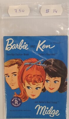 Booklet Barbie &amp; Ken, Midge