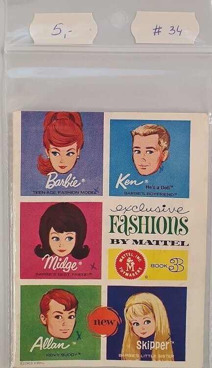 Booklet Exclusive Fashions Book 3