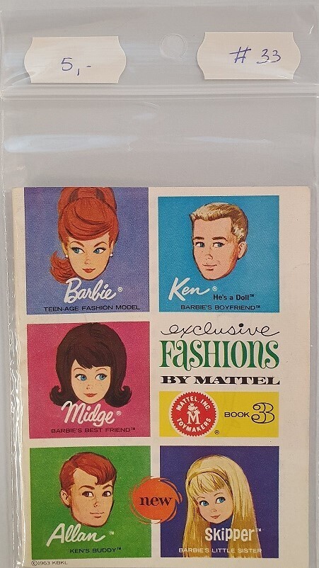 Booklet Exclusive Fashions Book 3