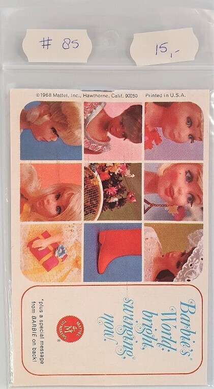 ​Booklet Barbie's World Bright Swinging Now.​
