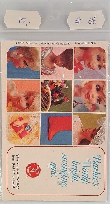 ​Booklet Barbie's World Bright Swinging Now.​