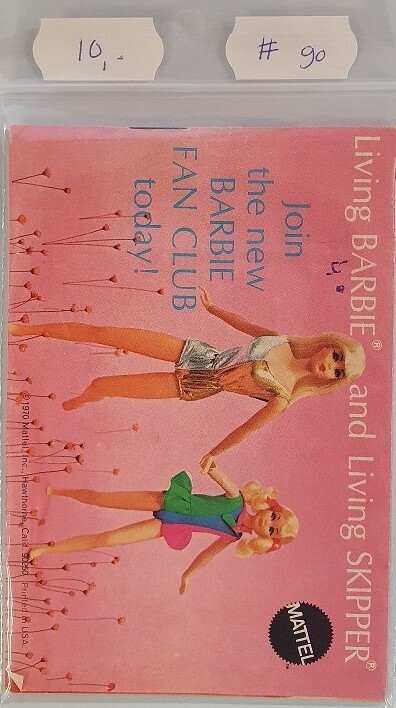 ​Booklet Living Barbie and Living Skipper​.
