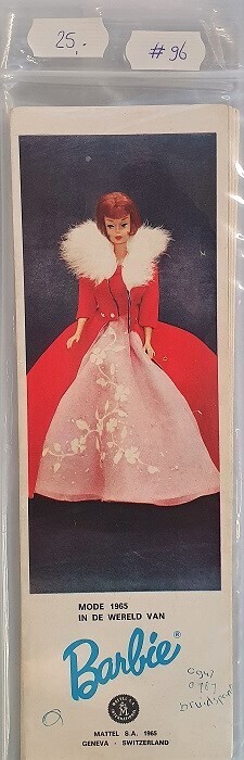 Booklet Mode1965 in de wereld van Barbie