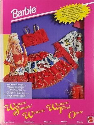 Barbie Western Stampin Fashion