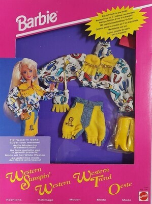 Barbie Western Stampin Fashion