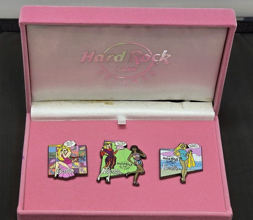 Pin Set Hard Rock Cafe.