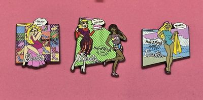 Pin Set Hard Rock Cafe.