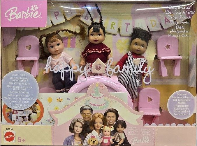 Baby Friends Happy Birthday Set