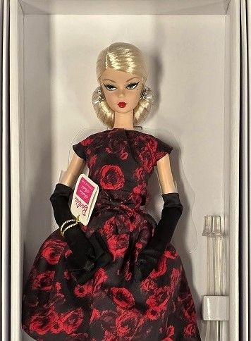 Elegant Rose Cocktail Dress