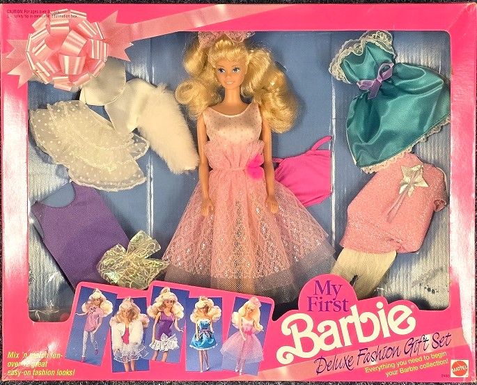 My First Barbie Deluxe Fashion Gift Set