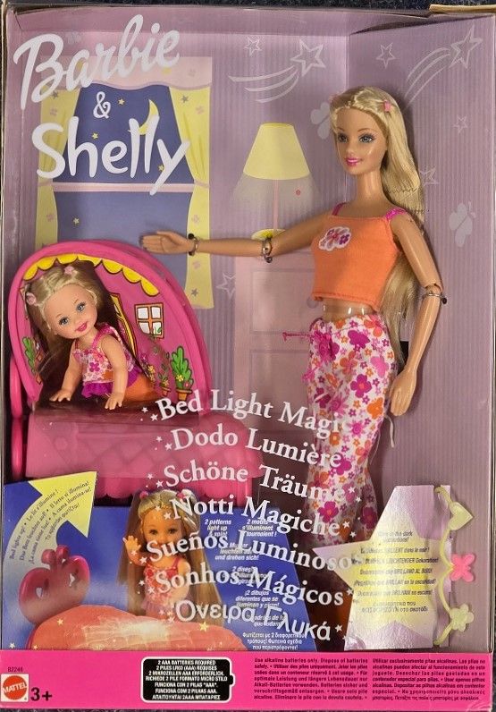 Barbie &amp; Shelly Bed Light Magic