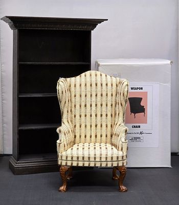 Weapon Chair and Bookcase