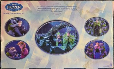 Frozen Deluxe Troll Wedding Set