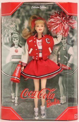 Chearleader Coca Cola Barbie