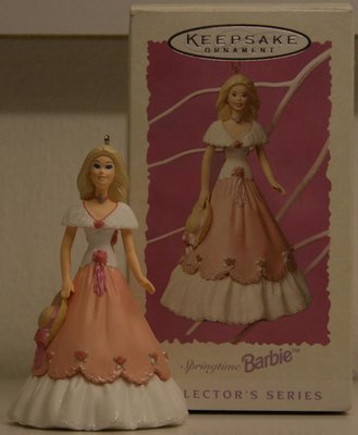 Springtime Barbie Ornament
