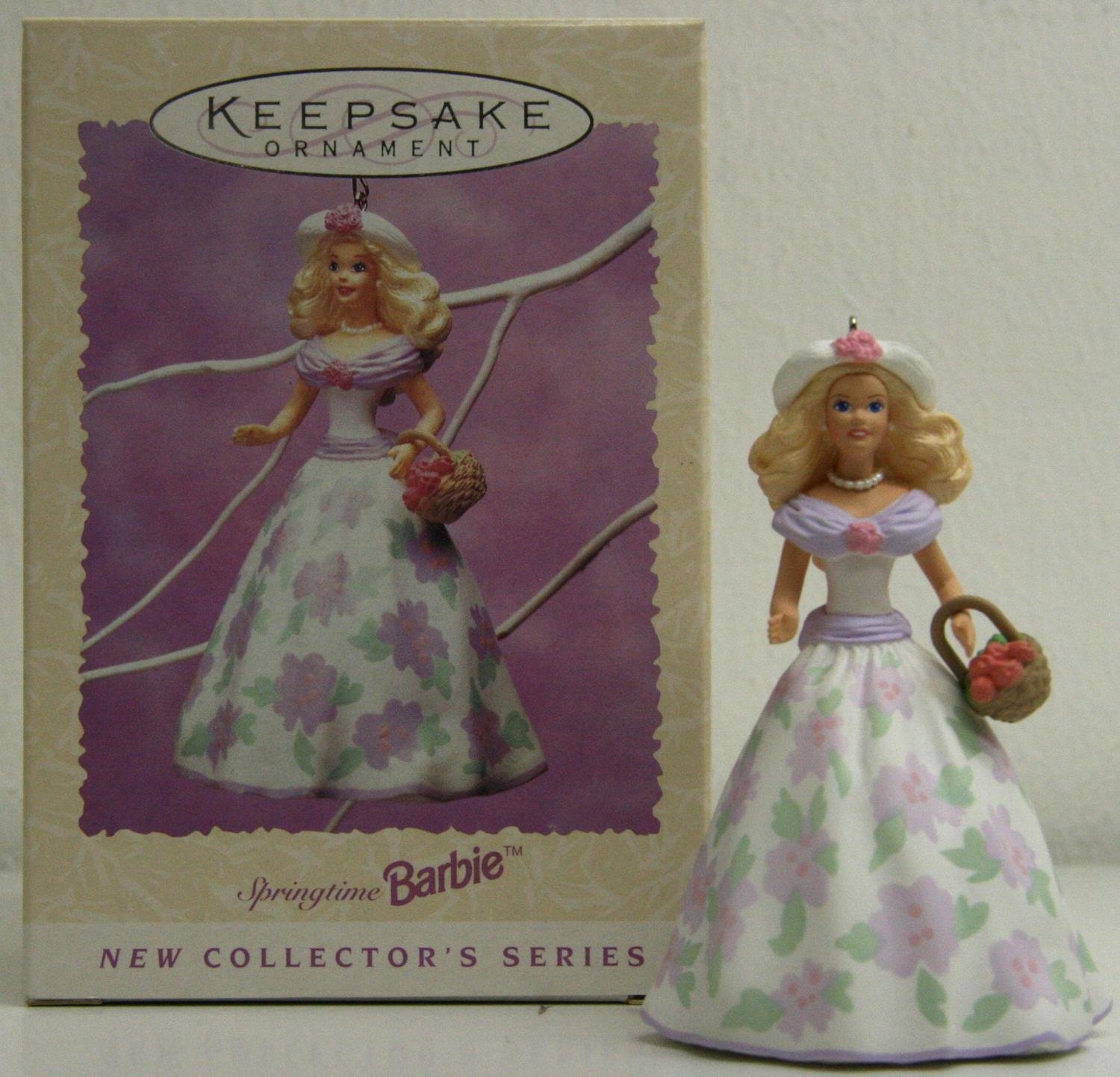 Springtime Barbie Ornament