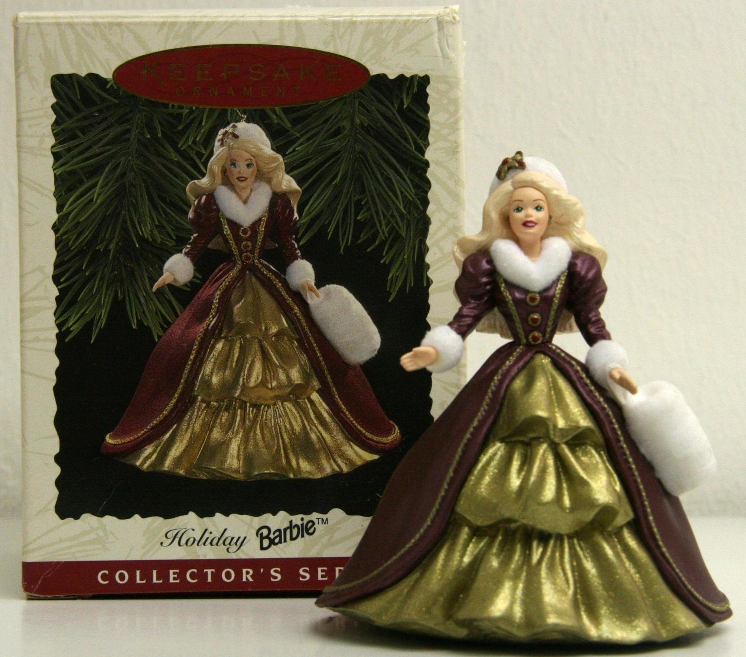 Holiday Barbie ornament