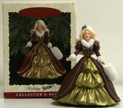 Holiday Barbie ornament