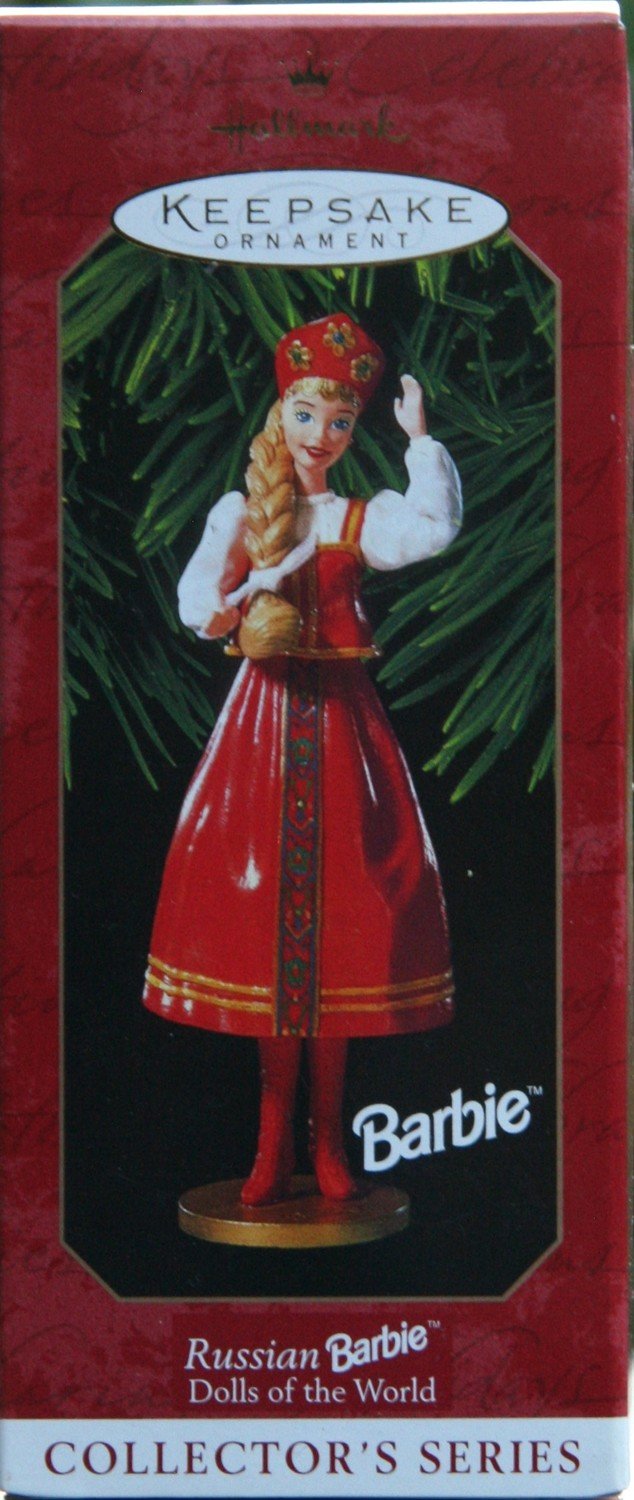 Barbie Russian ornament