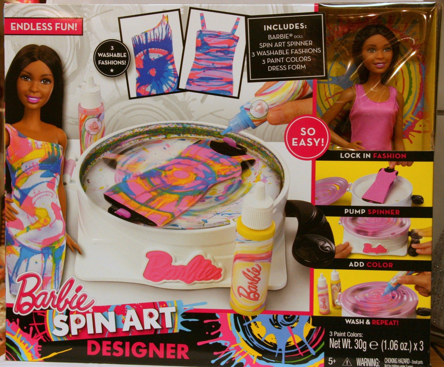Barbie Spin Art Designer