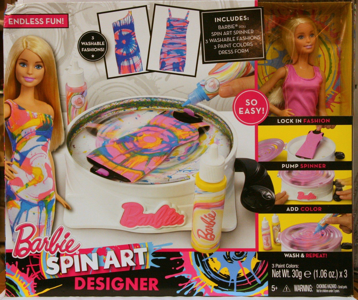 Barbie Spin Art Designer