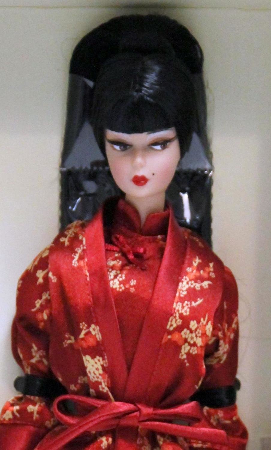 Chinoiserie Red Moon     Silkstone