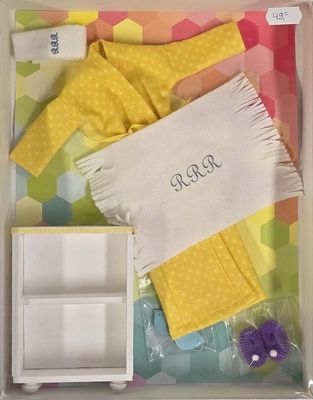 Bathrobe Set.