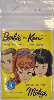 Booklet Barbie, Ken &amp; Midge.