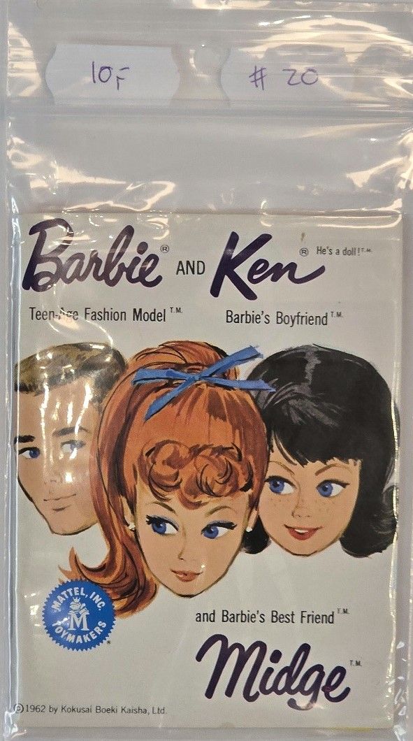 Booklet Barbie, Ken &amp; Midge