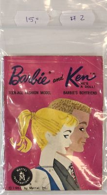 Booklet Barbie &amp; Ken