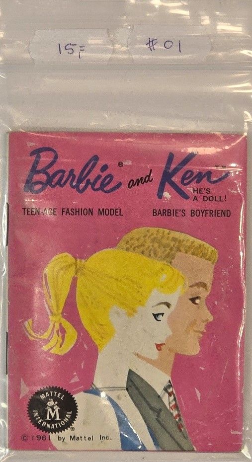 Booklet Barbie &amp; Ken