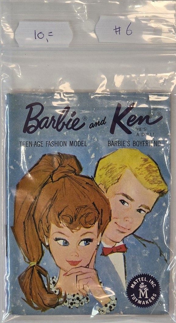 Booklet Barbie &amp; Ken