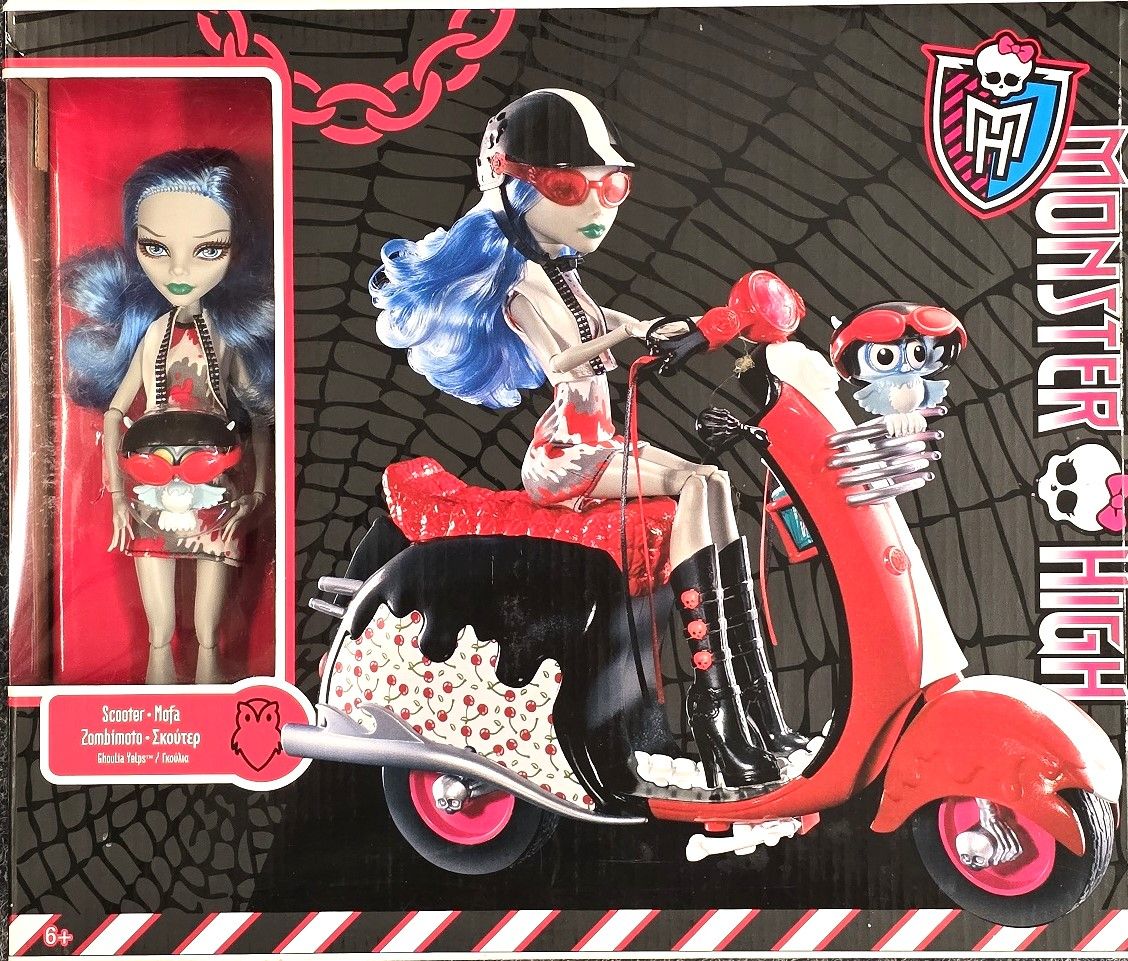 Ghoulia Yelps and Scooter