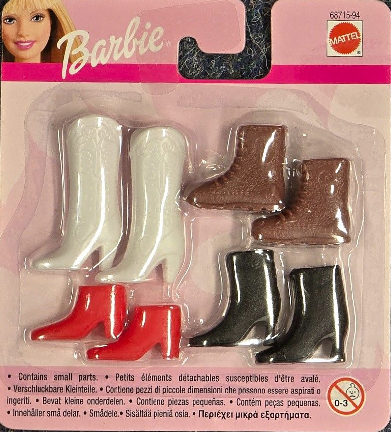 Barbie Shoe set.