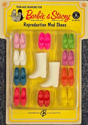 Barbie Reproduction Mod Shoes