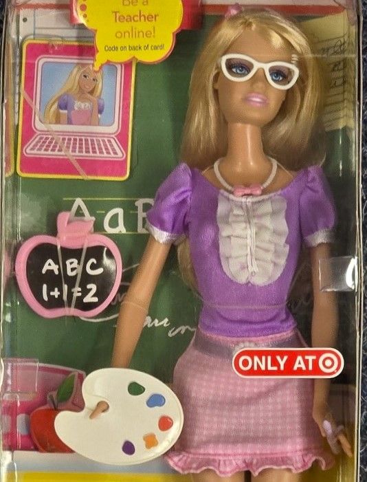 I can be Teacher Barbie