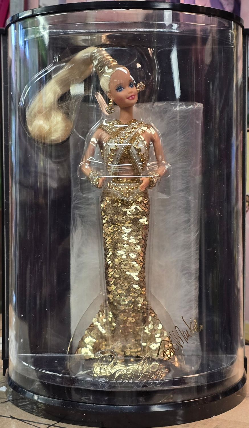 Bob Mackie Gold Barbie