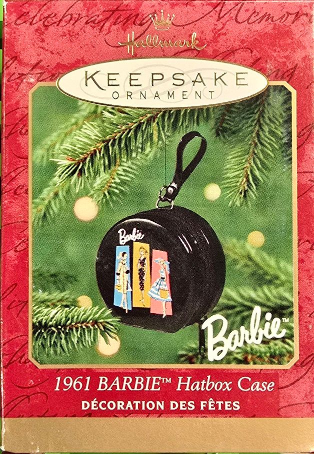 1961 Barbie Hatbox Case