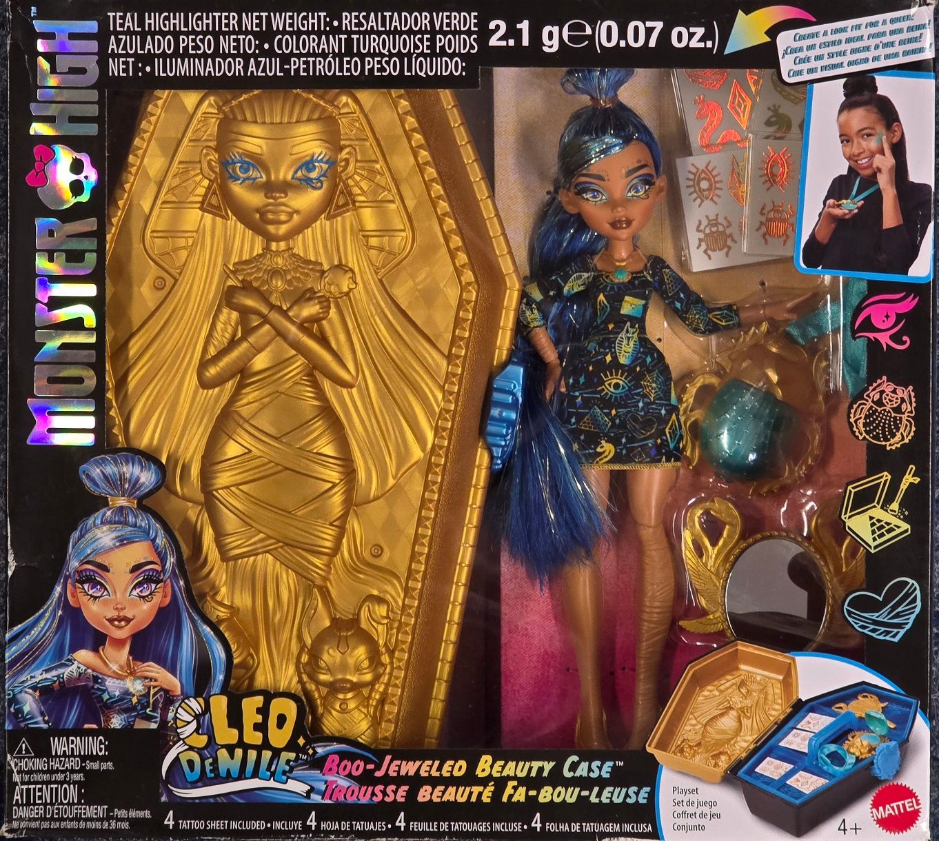 Cleo De Nile Boo-Jeweleo Beauty Case