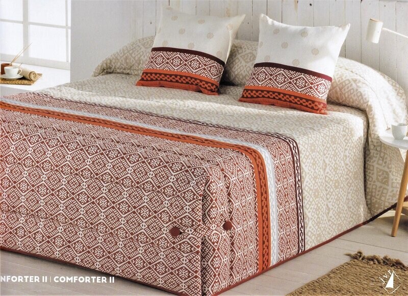 Edredón conforter mod. ARGOS 100 NARANJA