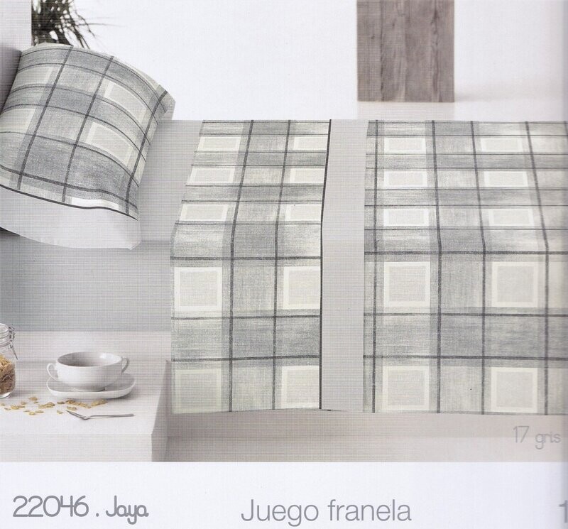 Juego de sábanas franela mod. ABC