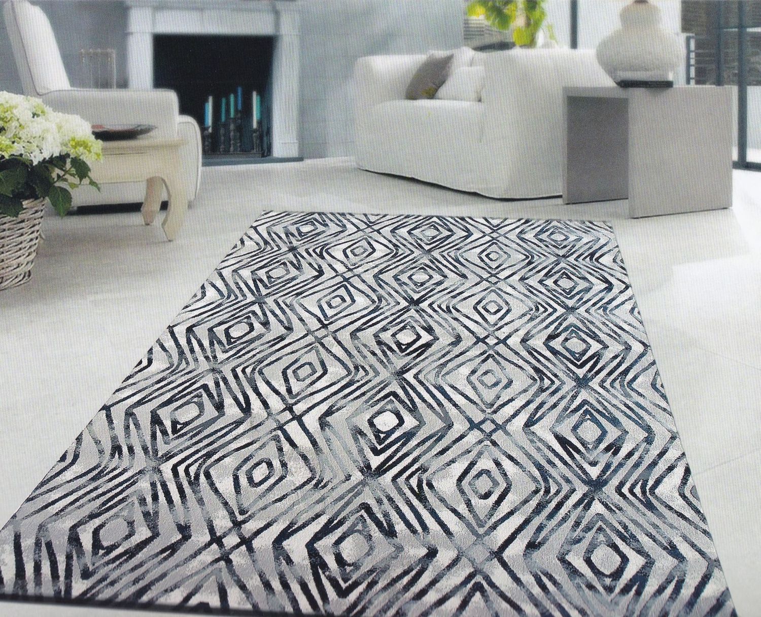 Alfombra MOD. ELLEGANCE 339 GRIS