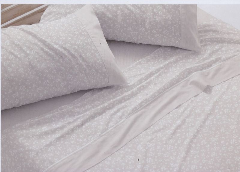 Juego de sábanas Franela MOD. 572-08 cama 200 cm.