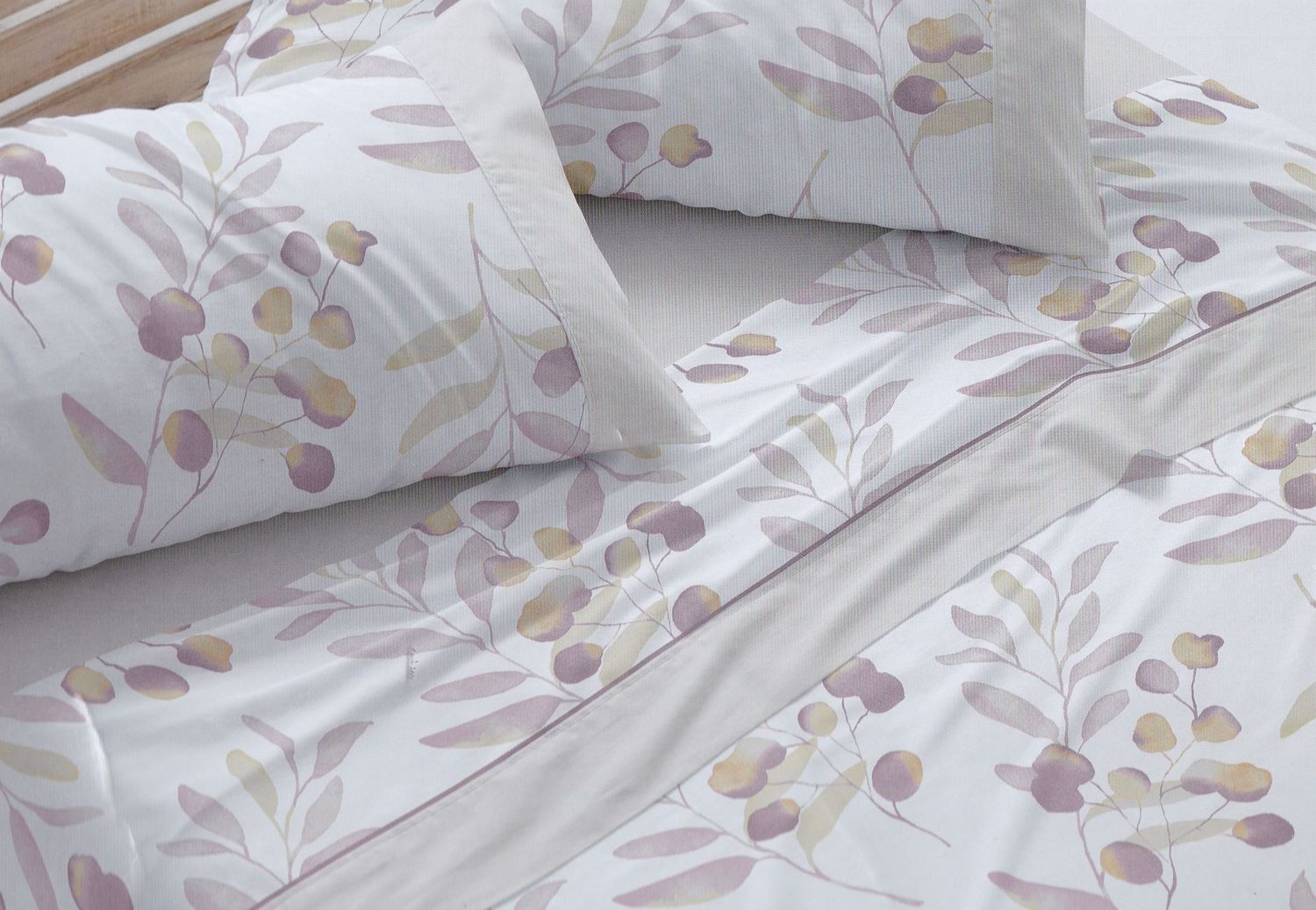 J. sábanas franela MOD.LILAS - 135 CM.