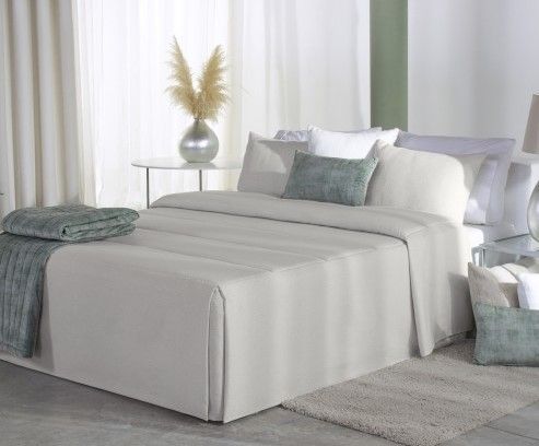 Colcha Edredón MOD. KASSARI 1 color lino Colcha Edredón MOD. KASSARI 1 color lino