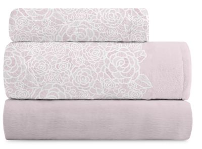 Juego de sábanas coralina MOD. ROSE Juego de sábanas coralina MOD. ROSE