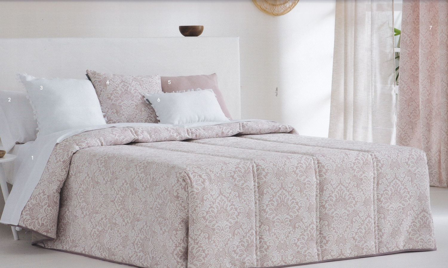 Edredon Confort MOD. ROSA NEIRA