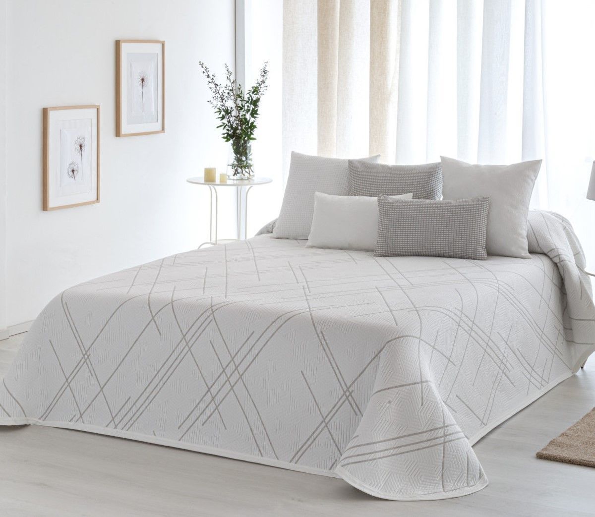 Colcha pique MOD. HORFEON 190x270 cm.